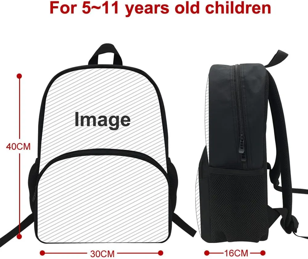 16inch Jurassic Raptor Backpack Preschool Boys Bag Dinosaur Rucksack (D903c)
