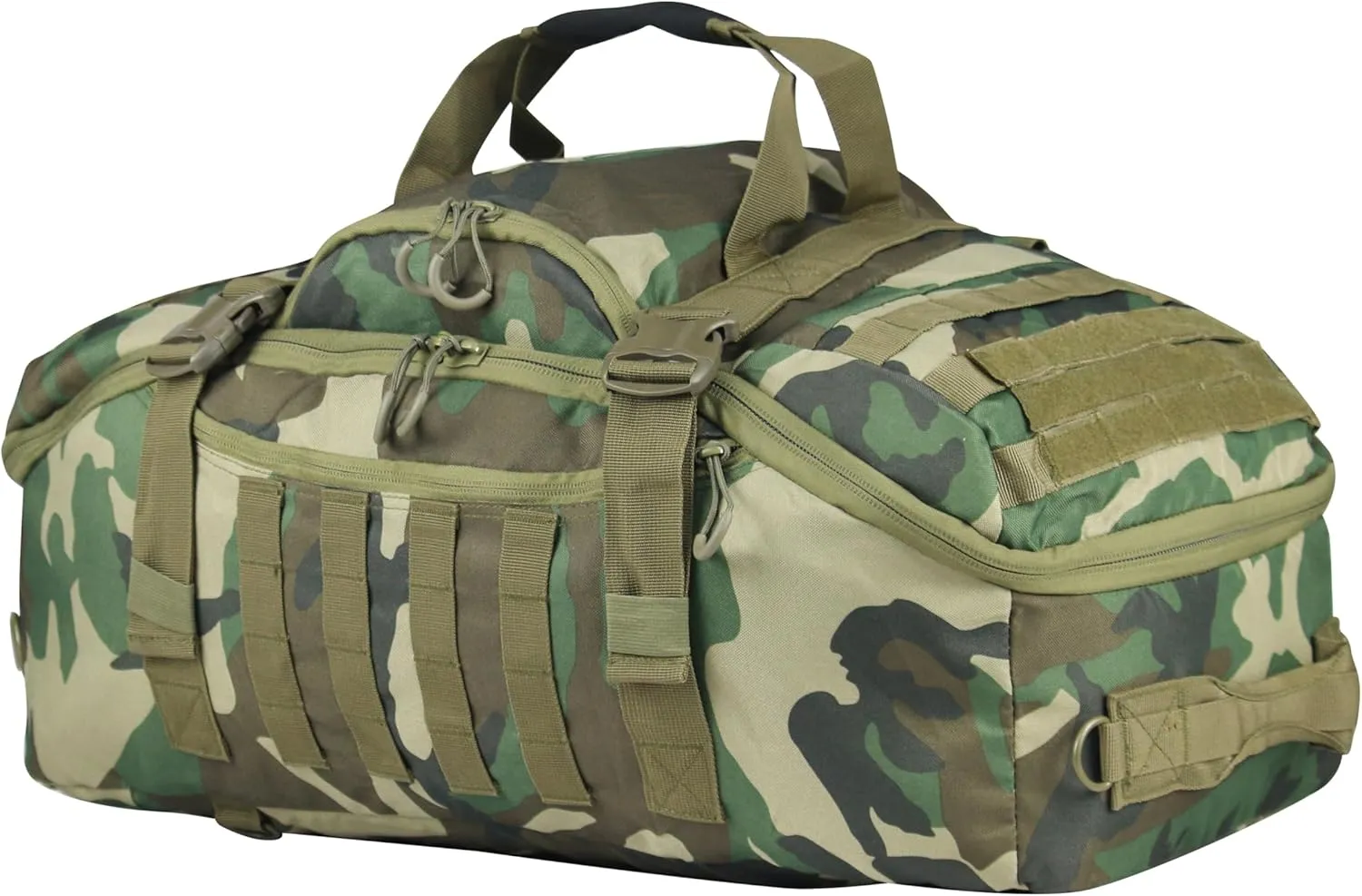 3 In 1 Military Backpack Travel Duffle Bag for Weekender Gym Traveling Workout Deployment
