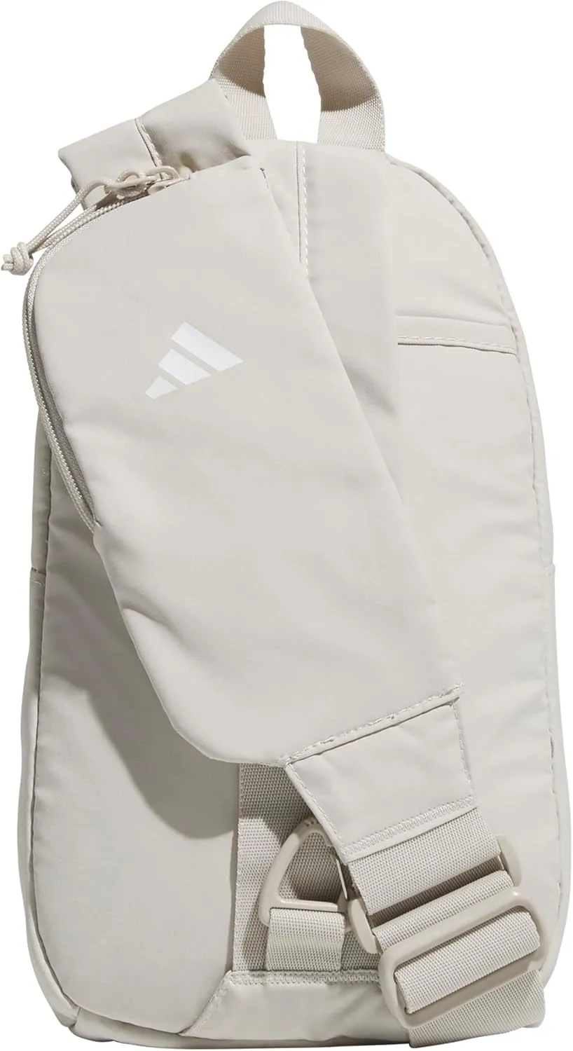 adidas Essentials 3 Sling Crossbody Bag (5L), Wonder Alumina Grey, One Size