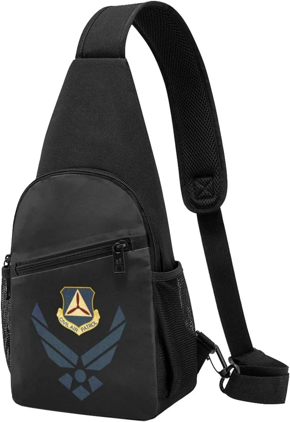 Air Force Civil Air Patrol Sling Bag Crossbody Backpack Shoulder Casual Daypack Bags for Men