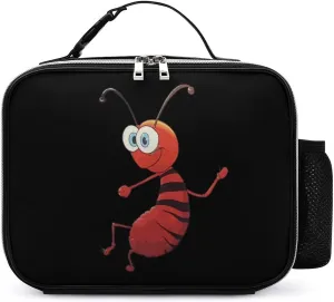 Ant Insulated Lunch Bag Reusable Lunch Box Holder Cooler Tote Bag for Work School
