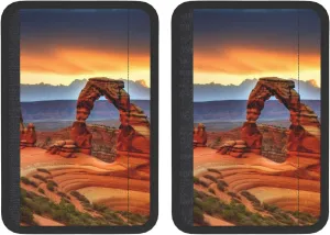 Arches National Park Car Seat Belt Pad 2 Pack Universal Fit Seatbelt Cover Soft and Comfortable Backpack Shoulder Pad Adjustable Neck Cushion Protector Harness Pad for Car Bag