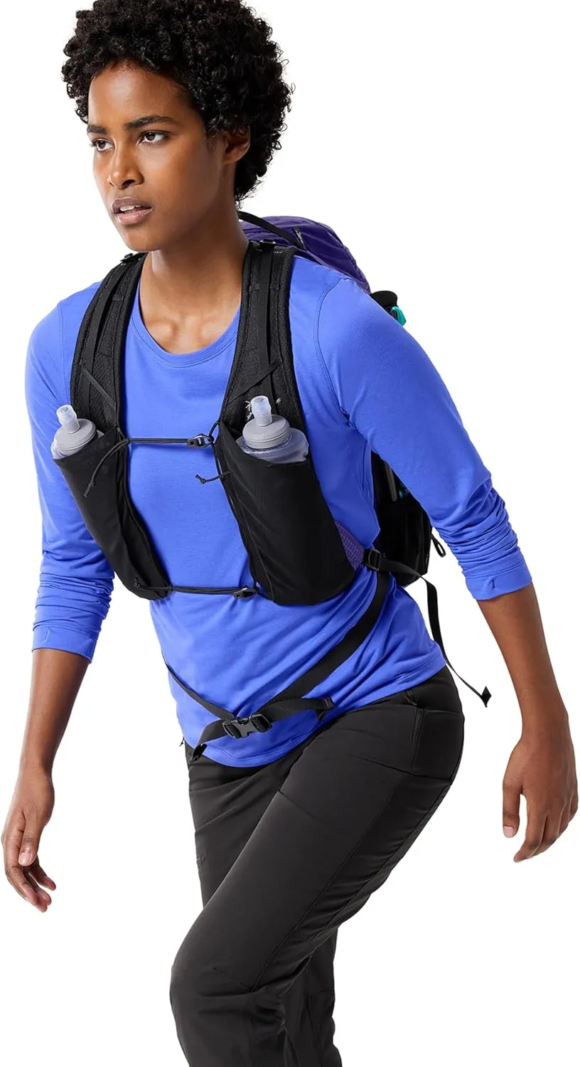 Arc'teryx Aerios 18 Backpack | Ultralight 18L Daypack with a Customizable Fit - Redesign | Soulsonic, Regular