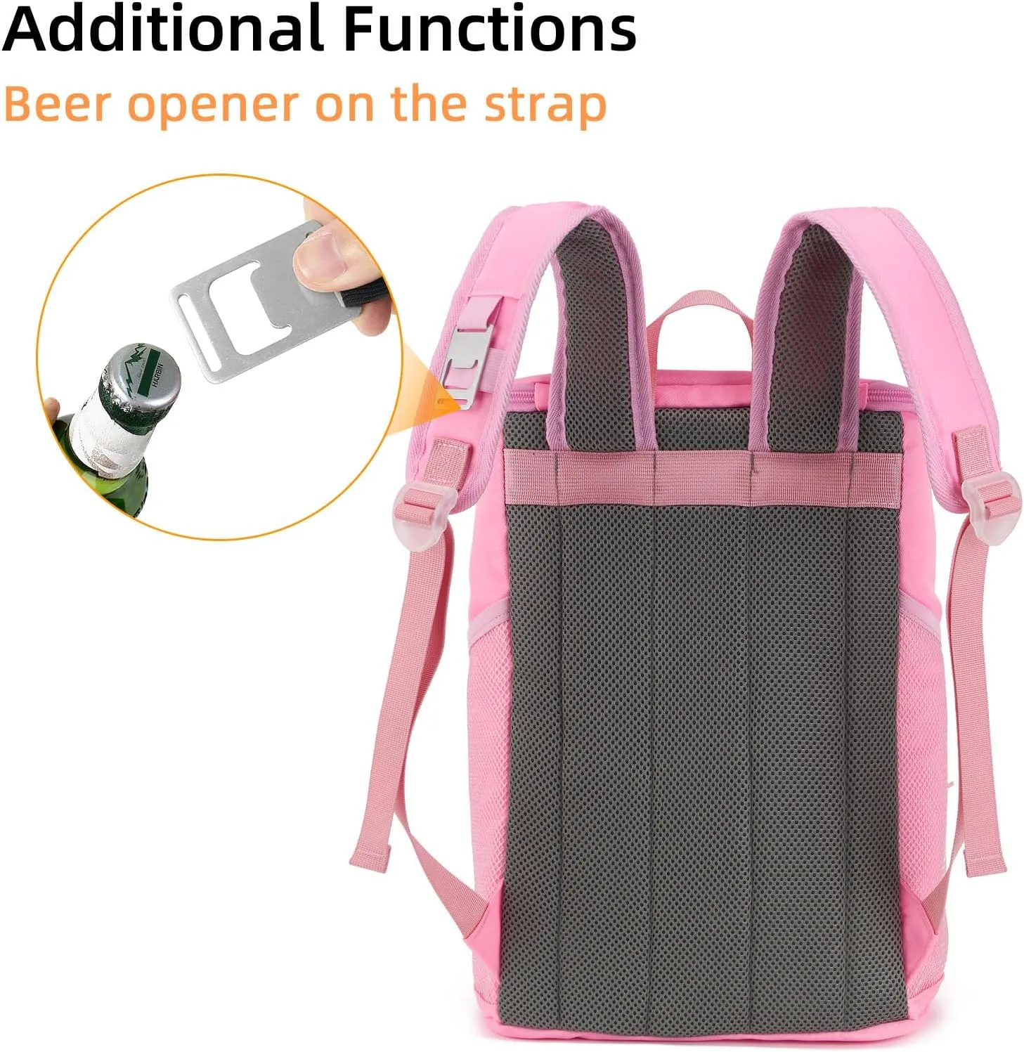 Backpack Cooler Backpack 26 Cans Insulated Leak Proof for Women Men Beach Camping Picnic Fishing Hiking Lunch Backpack Waterproof Cooler