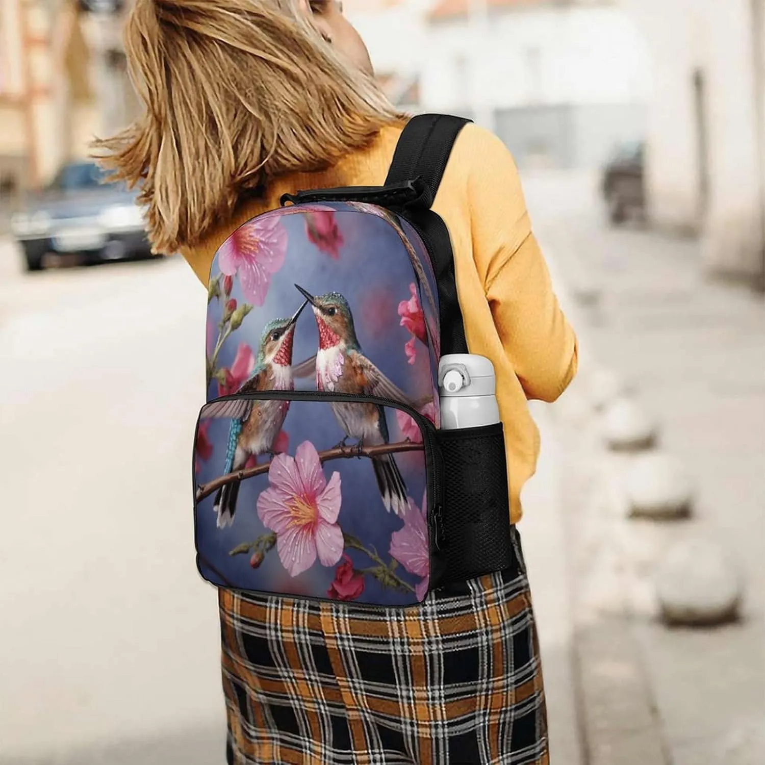 Backpacks Humming Birds With Travel Bag Business Work Laptop Backpack