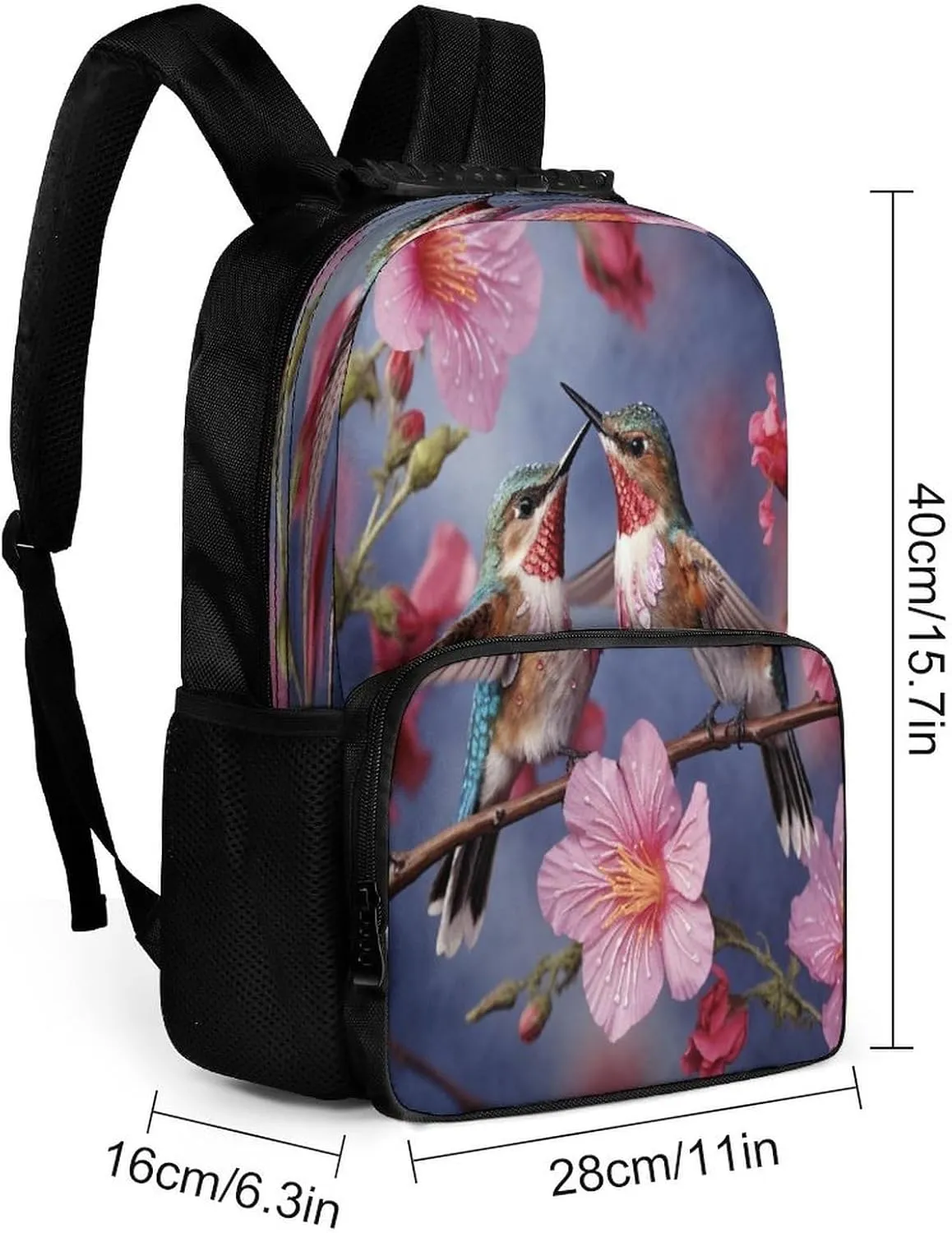 Backpacks Humming Birds With Travel Bag Business Work Laptop Backpack