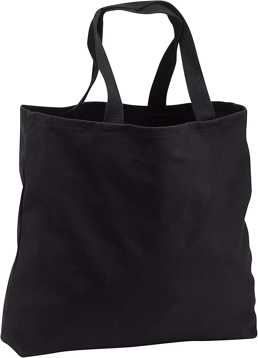 Black Tote Bag 14w x 14h x 3d - Turkey, Anatolia, Aspendos, 2nd Century Roman theatre, Archways. Architecture