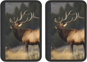 Bull Elk Car Seat Belt Pad 2 Pack Universal Fit Seatbelt Cover Soft and Comfortable Backpack Shoulder Pad Adjustable Neck Cushion Protector Harness Pad for Car Bag