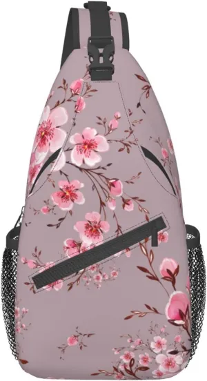 Casual Sling Bag Crossbody Shoulder Backpack Gym Sports Travel Hiking Daypack Chest Bag Small Backpack for Women Men