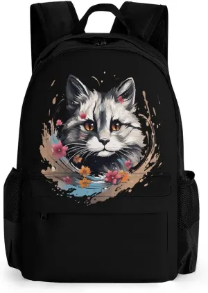 Civet Cat Travel Backpack Carry On Backpack Laptop Backpack Casual Work Bag for Hiking Business