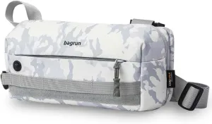Classic EDC Chest Sling Bag - Lightweight Water-resistant Crossbody Everyday Carry Bag for Sport, Cycling (Snow Camouflage)