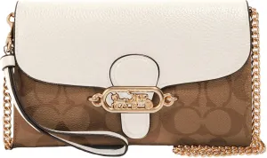 Coach Women's Signature Elle Hardware Chain Crossbody
