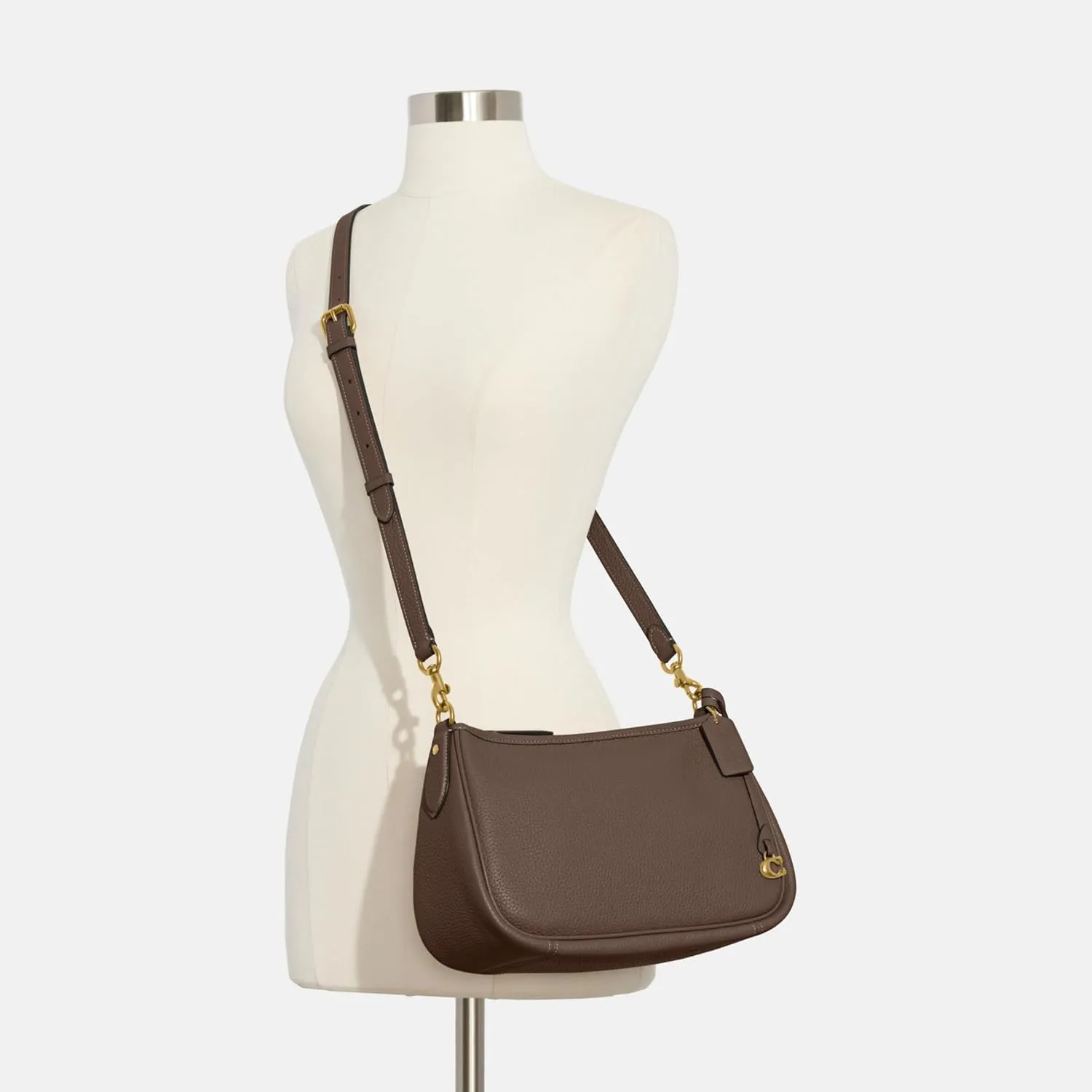 Coach Women's Soft Pebble Leather Cary Crossbody Bag