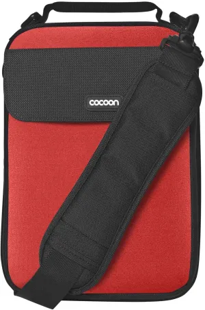 Cocoon CNS343RD Nolita II Tablet Neoprene Sleeve Includes Grid-IT!® Accessory Organizer (Racing Red)