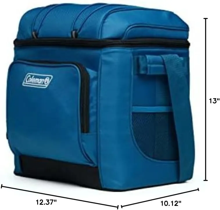 Coleman Chiller Series Insulated Soft Coolers, Leak-Proof Can Coolers with Superior Ice Retention, Wheeled & Backpack Options, Perfect for Camping, Beach, Pool, Sports & More