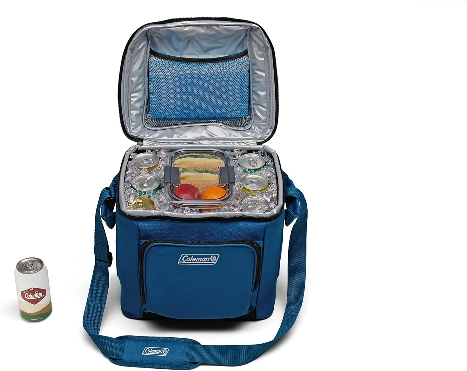 Coleman Chiller Series Insulated Soft Coolers, Leak-Proof Can Coolers with Superior Ice Retention, Wheeled & Backpack Options, Perfect for Camping, Beach, Pool, Sports & More