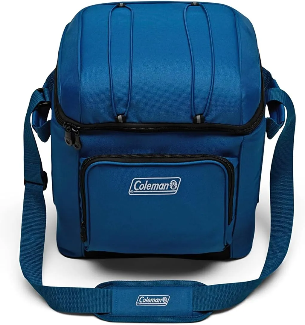 Coleman Chiller Series Insulated Soft Coolers, Leak-Proof Can Coolers with Superior Ice Retention, Wheeled & Backpack Options, Perfect for Camping, Beach, Pool, Sports & More