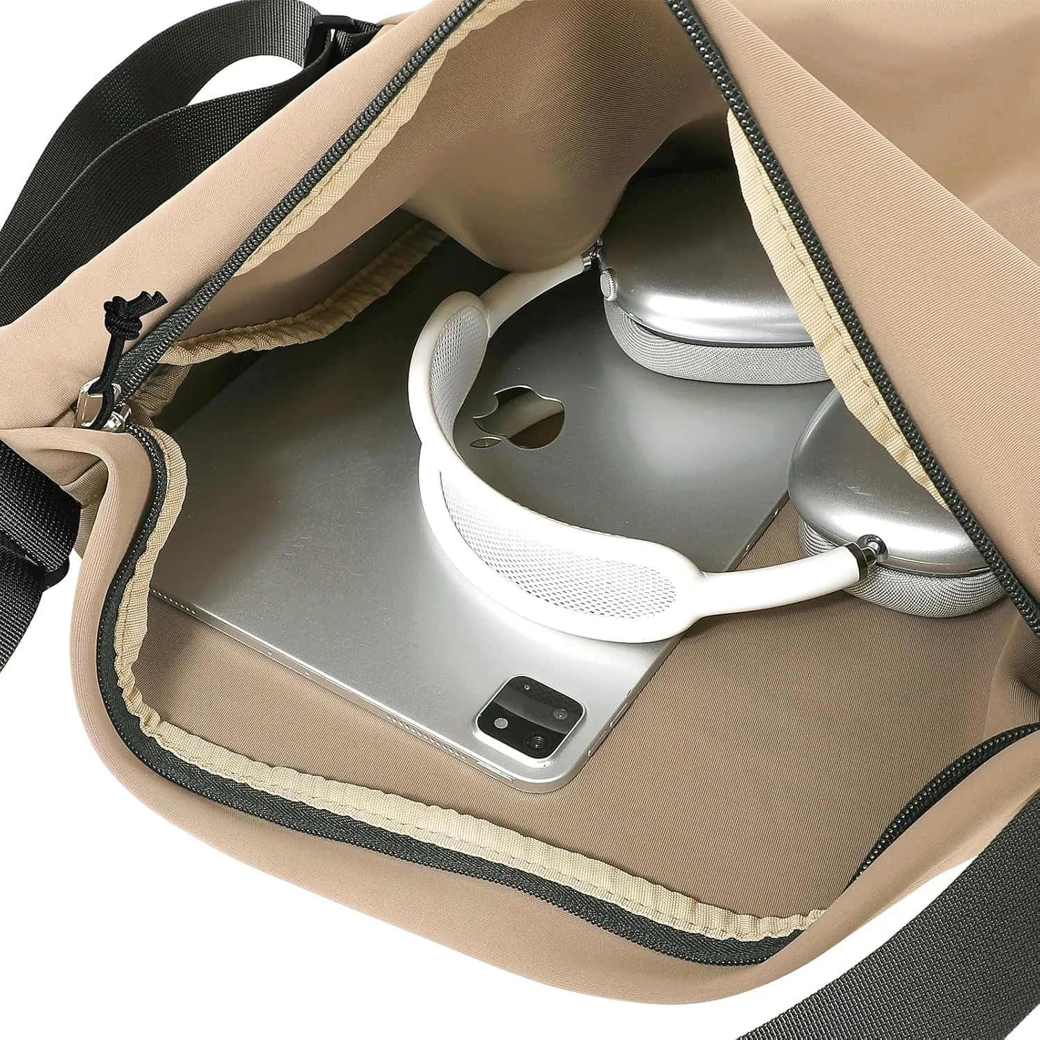 CONTAIL 18L Daily Shoulder Bag,Casual Tote Handbag,Waterproof Crossbody Bag with Removable Insulated Beverage Holder
