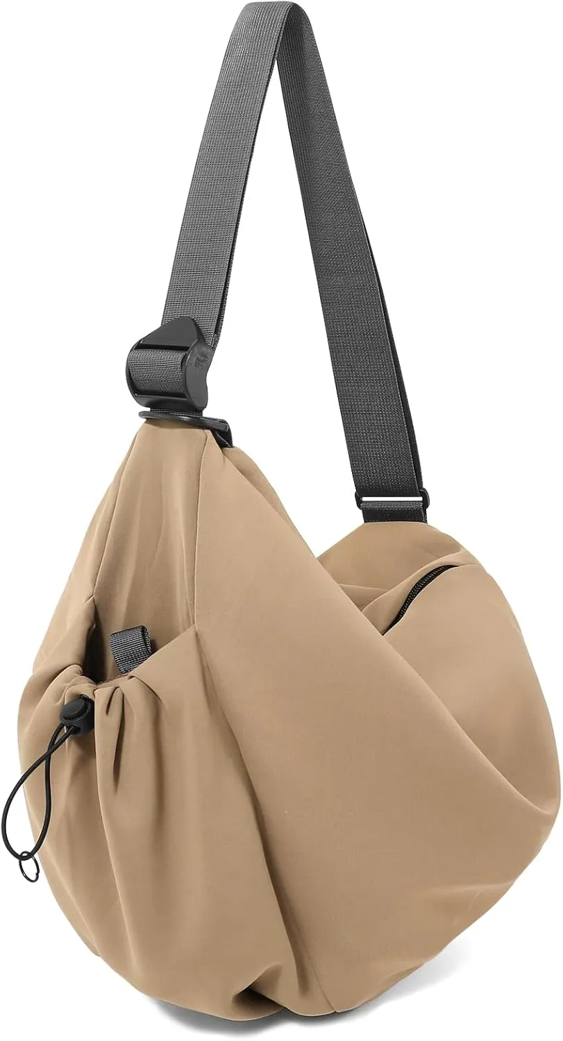 CONTAIL 18L Daily Shoulder Bag,Casual Tote Handbag,Waterproof Crossbody Bag with Removable Insulated Beverage Holder