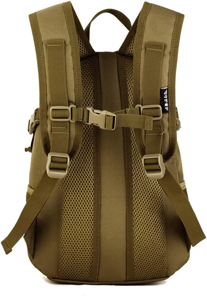 CREATOR Mini 12L Daypack Military MOLLE Tactical Backpack Rucksack Student School Traveling Camping Bag