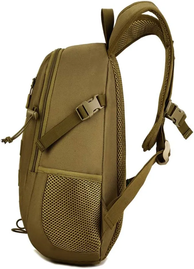 CREATOR Mini 12L Daypack Military MOLLE Tactical Backpack Rucksack Student School Traveling Camping Bag