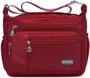 Crossbody Bag for Women,Multi Pockets Cross Body Purses for Women, Ladies Shoulder Bag, Travel Purses and Handbags