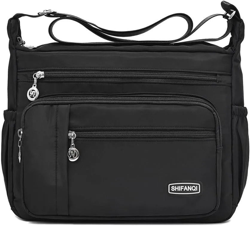 Crossbody Bag for Women,Multi Pockets Cross Body Purses for Women, Ladies Shoulder Bag, Travel Purses and Handbags