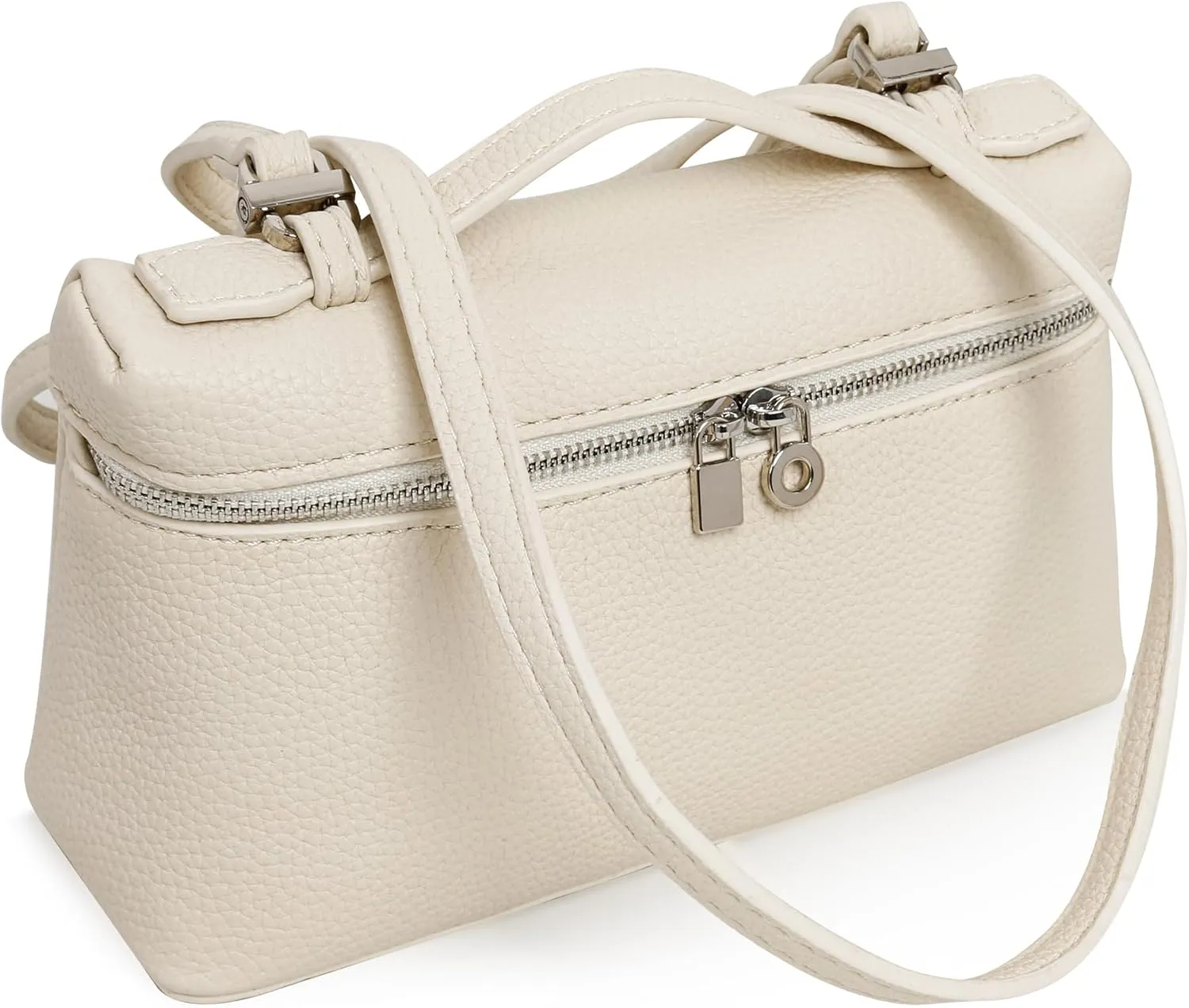 Crossbody Bags for Women,Small Top-Handle Pouch Purse Designer,Chic Handbags Shoulder Bag with Detachable Strap