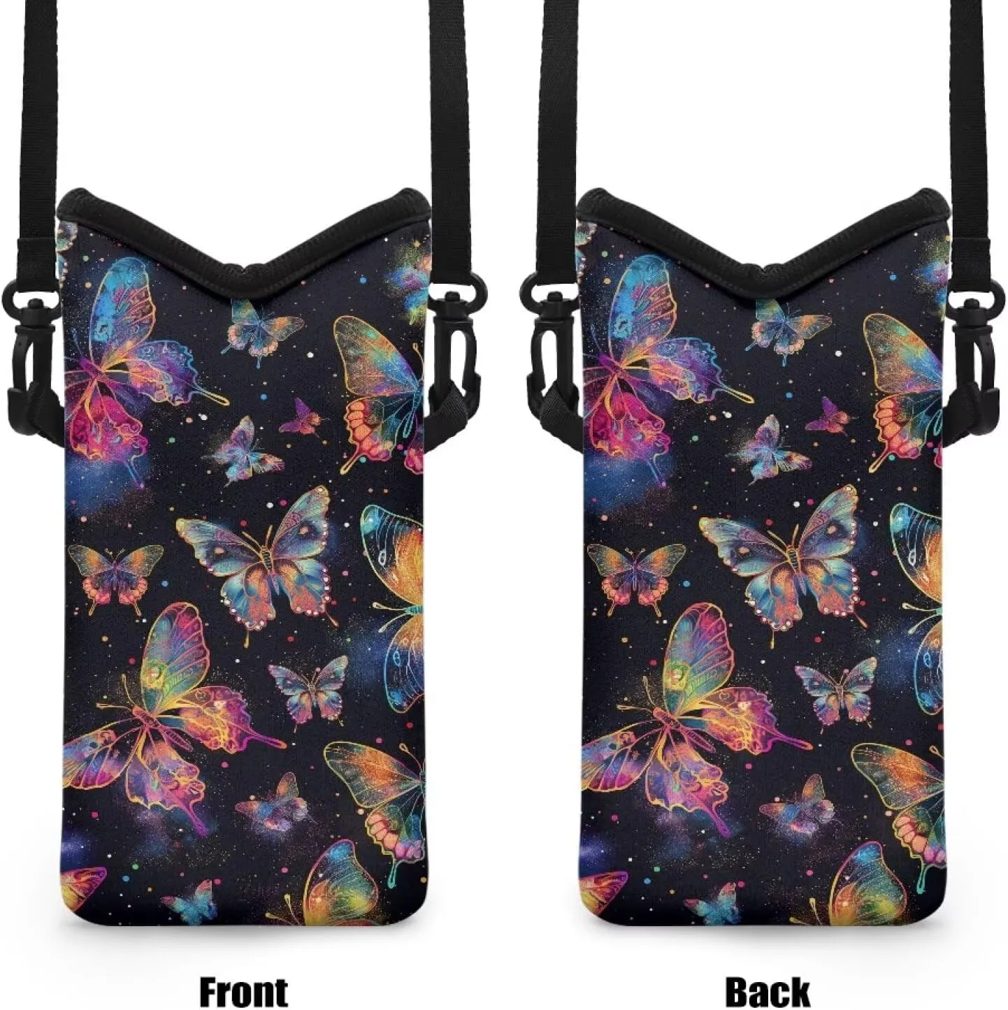 Crossbody Phone Bag Waterproof Mini Cellphone Purse Bag with Adjustable Strap Fits Most Smartphones, 8'' x 4''
