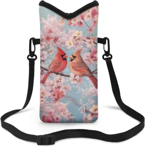 Crossbody Phone Bag Waterproof Mini Cellphone Purse Bag with Adjustable Strap Fits Most Smartphones, 8'' x 4''