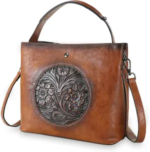 Crossbody Purses for Women Medium Shoulder Bag Vegan Leather Ladies Handbags