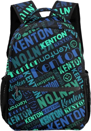 Custom Backpack School Bag for Girls Boys Kids, Personalized Bookbag with Name, Customize Elementary Book Bag Back Pack, Waterproof, Adjustable Shoulder Straps