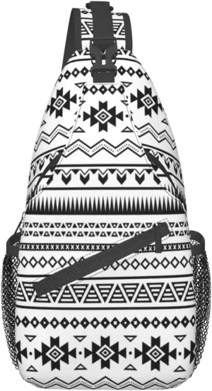 Custom Printed Sling Bag for Women Men Crossbody Shoulder Backpack Chest Bags Gym Travel Hiking Casual Daypack