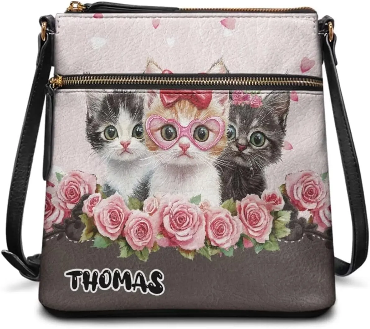 Customized Crossbody Bag for Women Leather Crossbody Purse Handbag Shoulder Bag for Shopping Dating