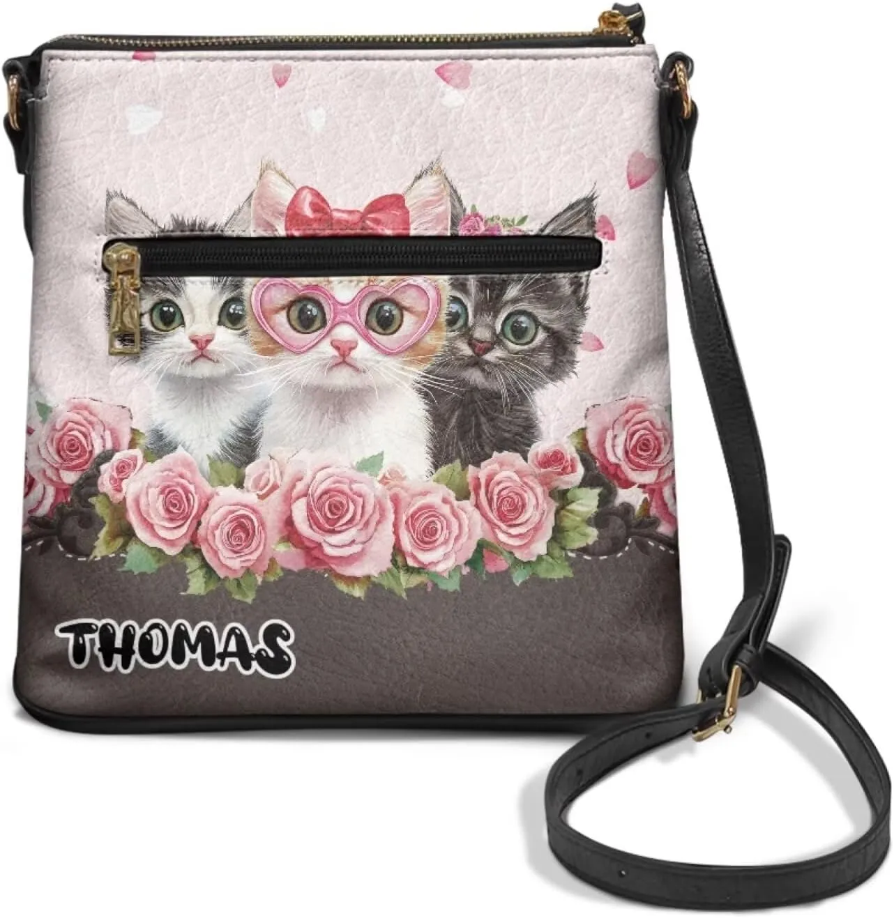 Customized Crossbody Bag for Women Leather Crossbody Purse Handbag Shoulder Bag for Shopping Dating