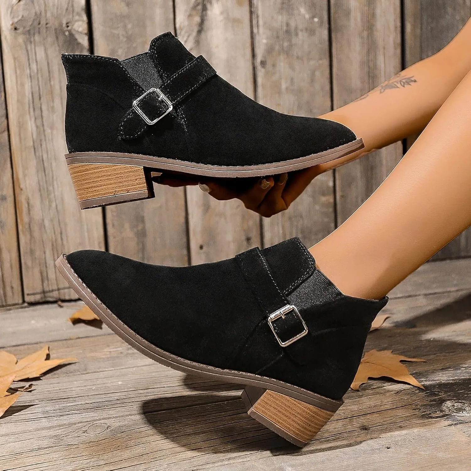 Cute Boots Womens Boots Womens Leather Ankle Boots Wide Width Winter Boots Women'S Ankle Boots Low Heel Lace Up Fashion Booties White Ankle Boots Wide Calf