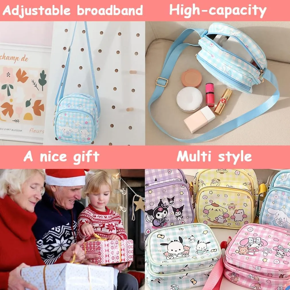 Cute Mini Purse Crossbody Bag, Cartoon Crossbody Bag, Handbag with Adjustable Shoulder Strap for Boys and Girls