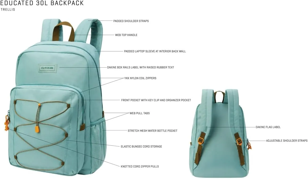 Dakine Educated Backpack 30L - Rubber
