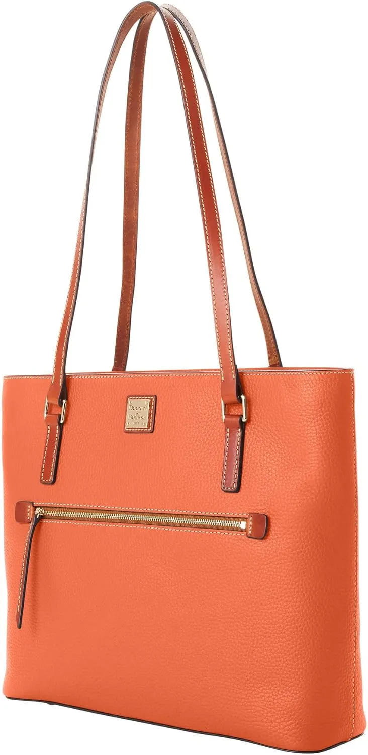 Dooney & Bourke Tote Bags for Women, Large Leather Shopper Totes with Long Shoulder Straps