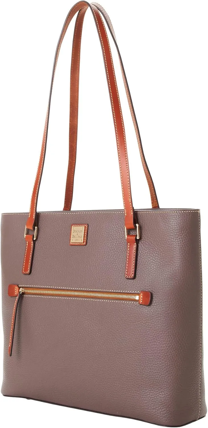 Dooney & Bourke Tote Bags for Women, Large Leather Shopper Totes with Long Shoulder Straps