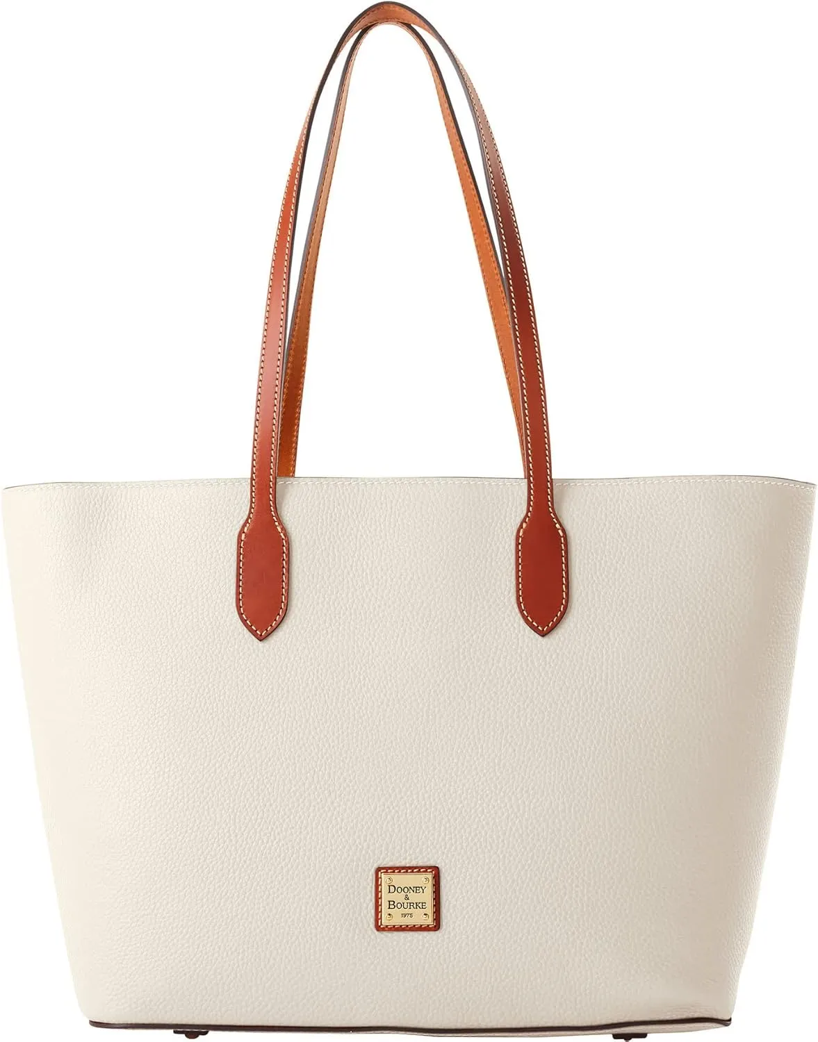 Dooney & Bourke Tote Bags for Women, Large Leather Tote Bag with Zipper Compartments and Long Shoulder Straps
