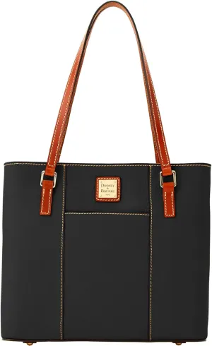 Dooney & Bourke Women's Small Lexington Tote in Pebble Grain Leather, Handbag with Long Leather Shoulder Straps