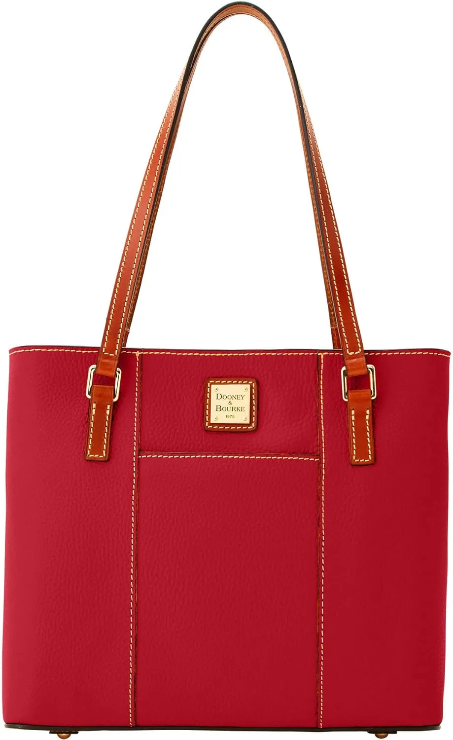 Dooney & Bourke Women's Small Lexington Tote in Pebble Grain Leather, Handbag with Long Leather Shoulder Straps