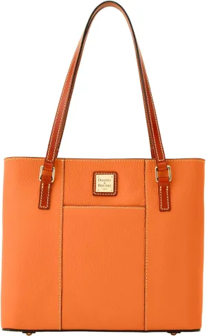 Dooney & Bourke Women's Small Lexington Tote in Pebble Grain Leather, Handbag with Long Leather Shoulder Straps