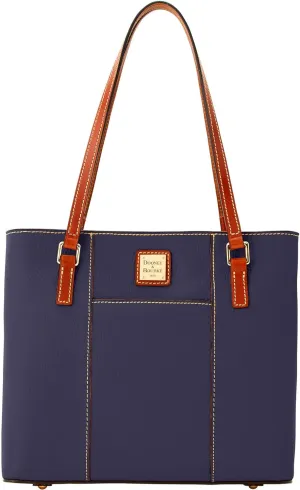Dooney & Bourke Women's Small Lexington Tote in Pebble Grain Leather, Handbag with Long Leather Shoulder Straps