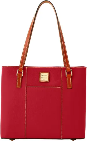 Dooney & Bourke Women's Small Lexington Tote in Pebble Grain Leather, Handbag with Long Leather Shoulder Straps