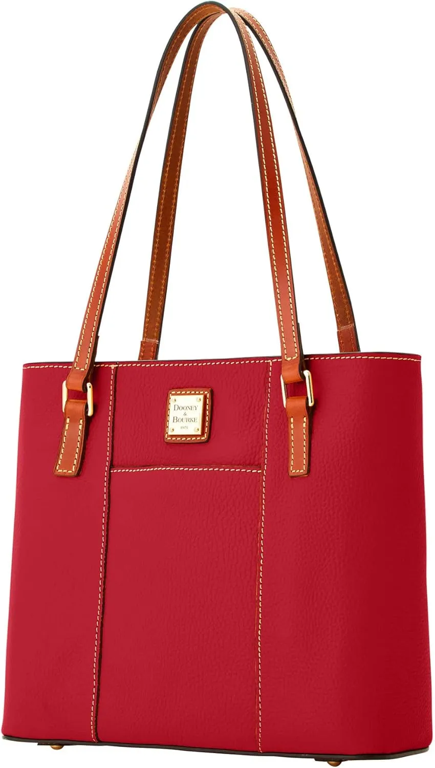 Dooney & Bourke Women's Small Lexington Tote in Pebble Grain Leather, Handbag with Long Leather Shoulder Straps