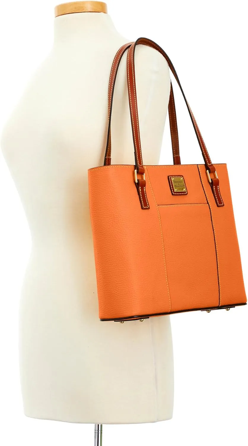 Dooney & Bourke Women's Small Lexington Tote in Pebble Grain Leather, Handbag with Long Leather Shoulder Straps