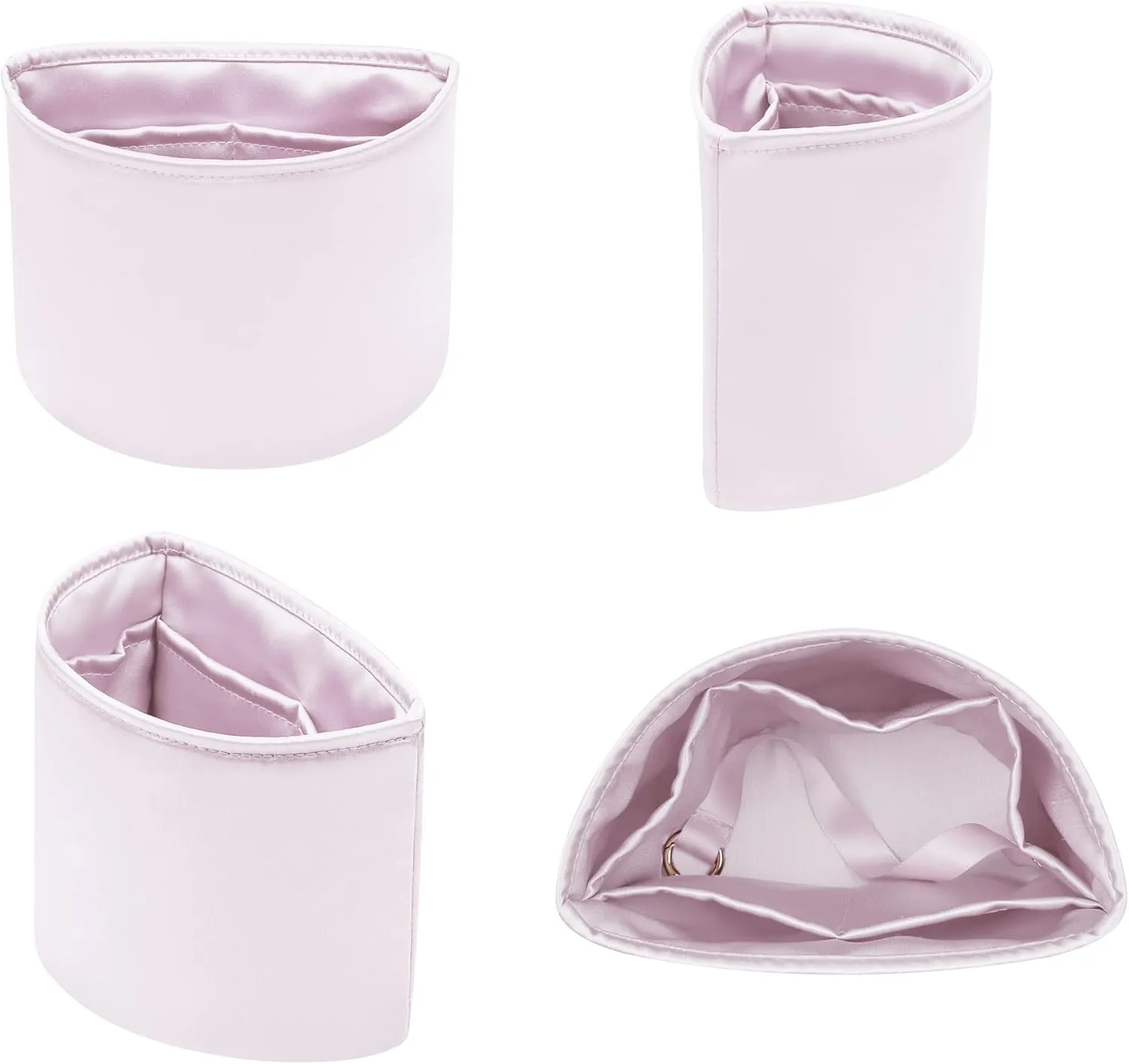 Duma Bag Insert, Organizer Insert Compatible with Chanel Duma Backpacks, Silk Bag Organizer for Duma 23A/23P Small, Lightweight and Soft Touch (Small, Lavender)