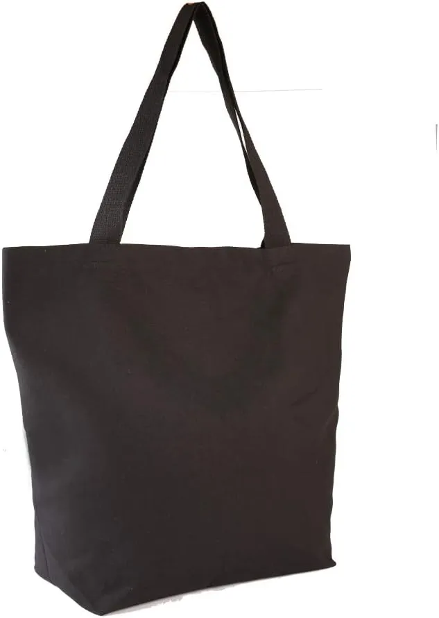 Durable 100% Cotton 12oz Canvas Heavy Duty Extra Large Grocery Bag Beach Tote Shopping Bag Multi Purpose Tote.